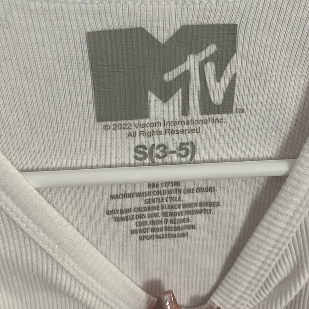 MTV Ribbed Tank - Picture 3 of 3